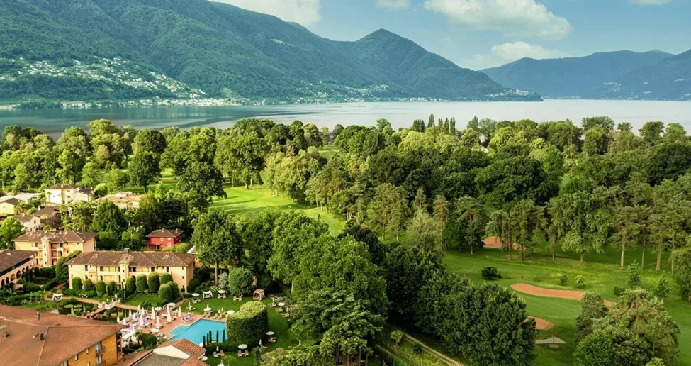 Giardino Ascona mit Golfplatz