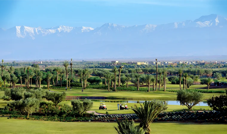 Hotel Ryads Barriere Le Naoura Golfplatz