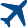 Flugzeug Icon